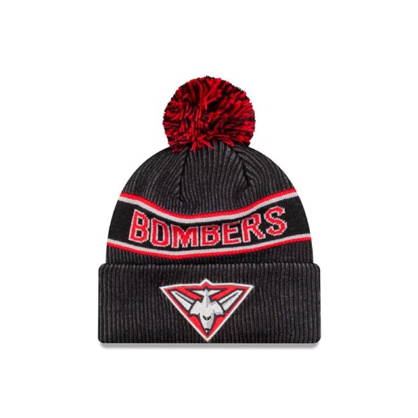 AFL Team Colours Beanie - Essendon Bombers - Adult - Unisex - Hat