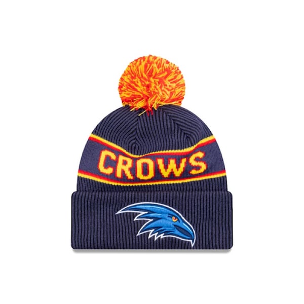 AFL Team Colours Beanie - Adelaide Crows - Adult - Unisex - Hat