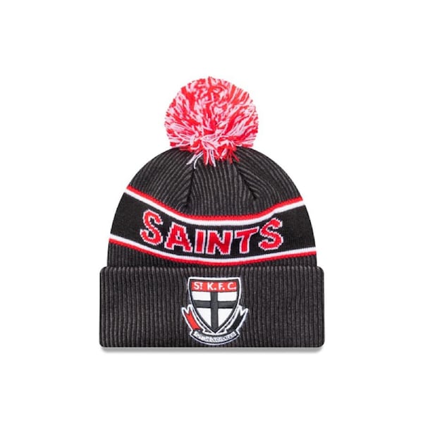 AFL Team Colours Beanie - St Kilda Saints - Adult - Unisex - Hat