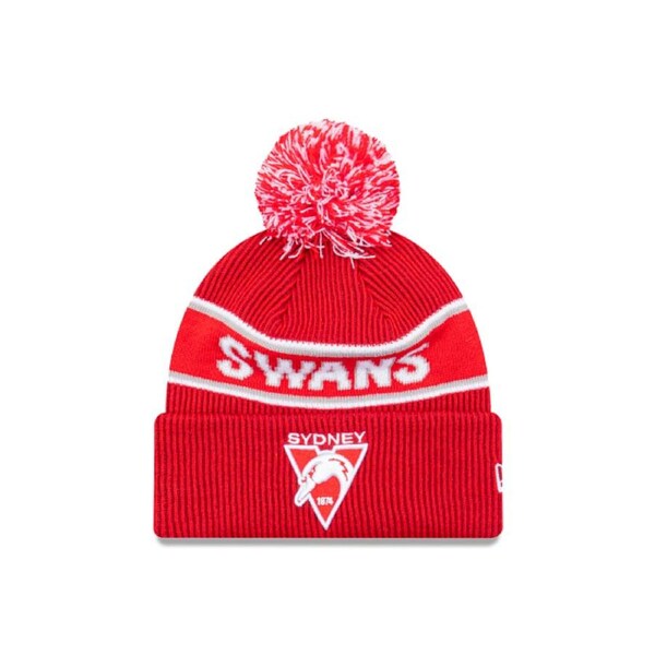 AFL Team Colours Beanie - Sydney Swans - Adult - Unisex - Hat