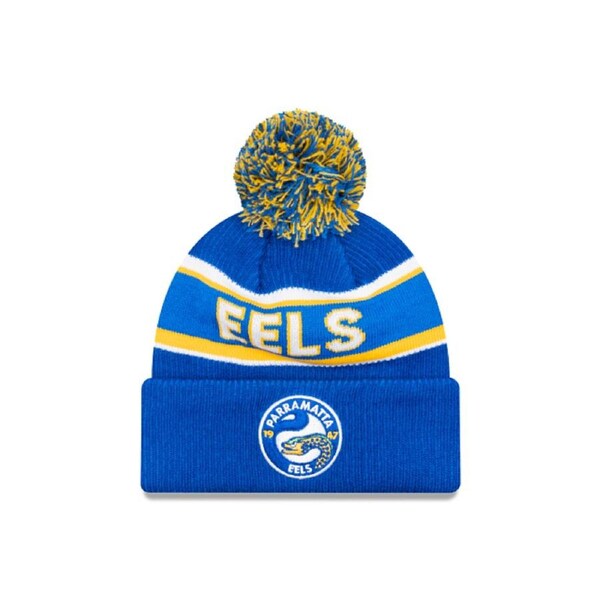 NRL Team Colours Beanie - Paramatta Eels - Adult - Unisex - Hat