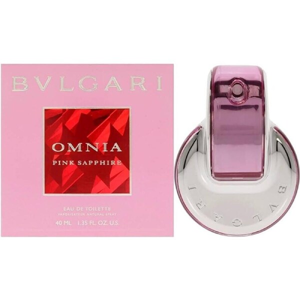 Bvlgari Omnia Pink Sapphire Eau De Toilette 40ml Natural Spray Women's Fragrance