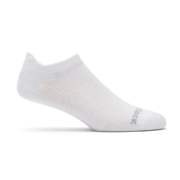 Wrightsock Coolmesh II Tab White Unisex Running Active Socks L
