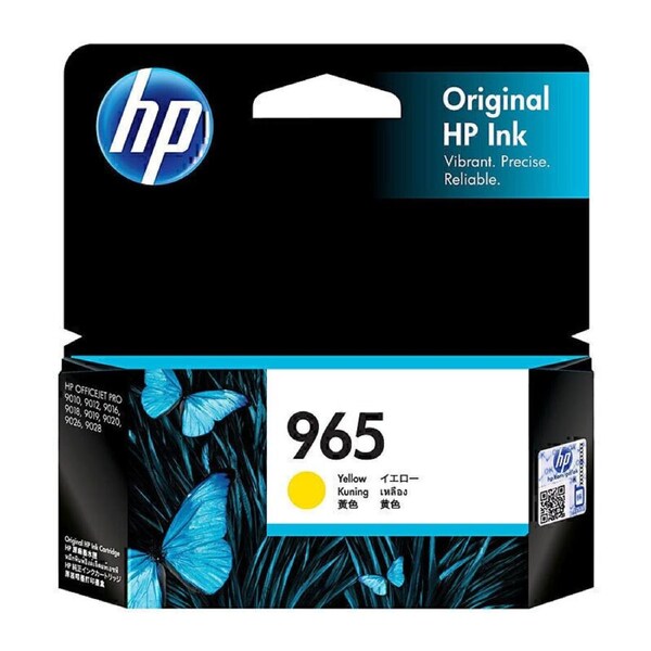 HP #965 Yellow Ink 3JA79AA