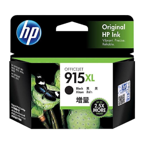 HP #915XL Black Ink 3YM22AA