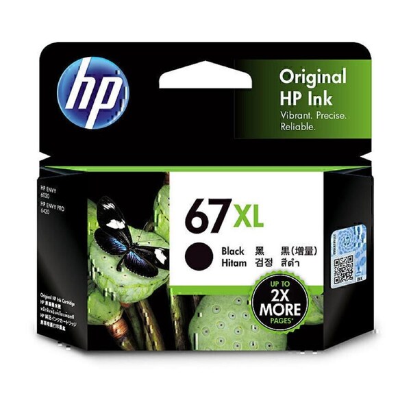 Genuine HP 3YM57AA 67XL Black Ink Cartridge