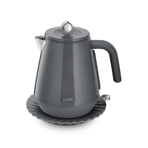 DeLonghi Eclettica 1.7L Kettle Grey KBY2001G