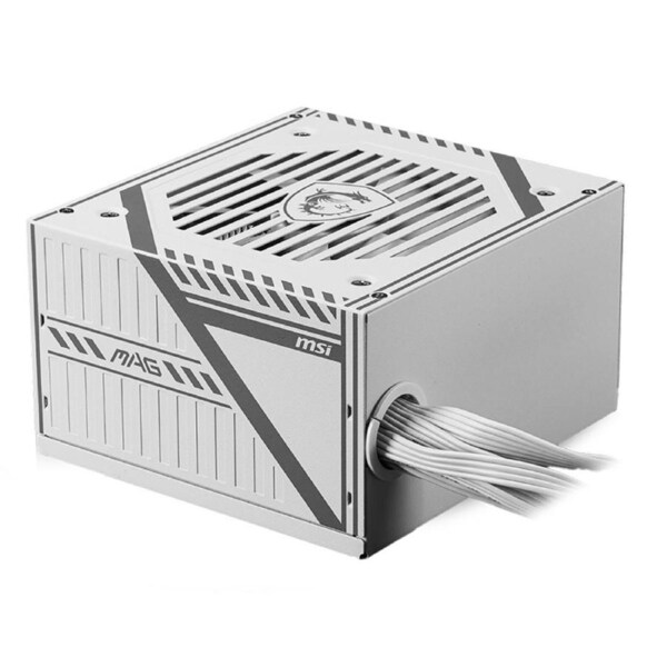 MSI 650W MAG 80+ Bronze ATX Power Supply - White (MAG A650BNL WHITE)