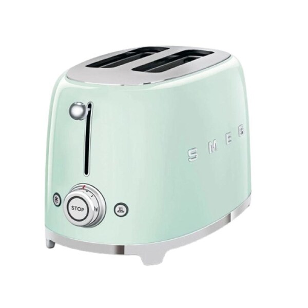 Smeg 50's Style 2 Slice Toaster (Pastel Green)