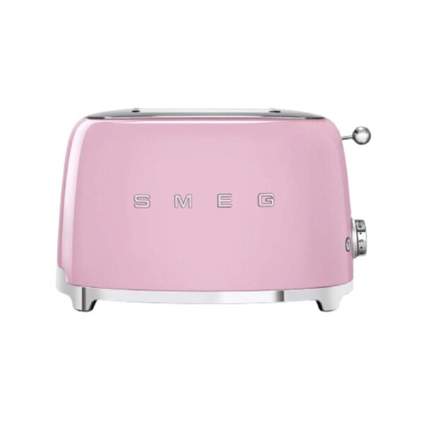 Smeg 50's Style 2 Slice Toaster (Pink)