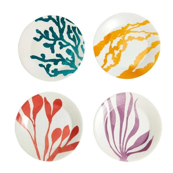 Royal Doulton 1815 Bright 24cm Plate Set of 4 Plates - 4pc