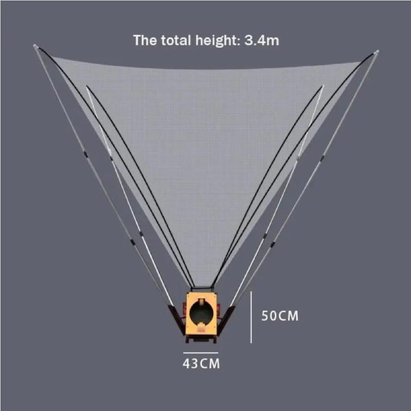 Basketball Shooting Machine Automatic Rebounder Machine Basketball Shooter Potable Basketball Training Equipment