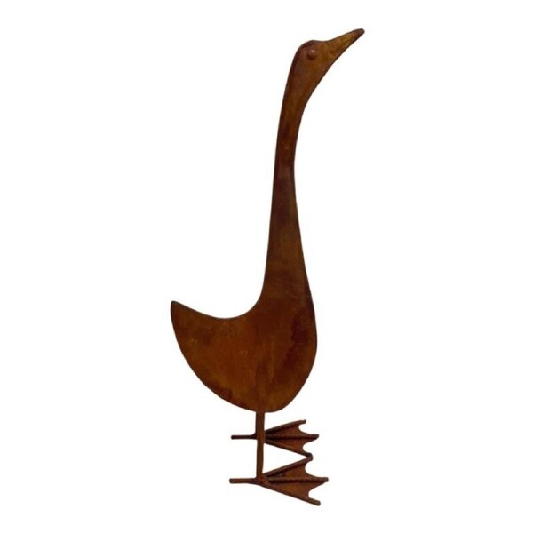 Willow & Silk Young Duck Garden Statue 16.5x13x44cm