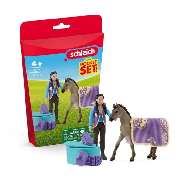Schleich Horse Club - Criollo Definitivo Beauty Set with Kim