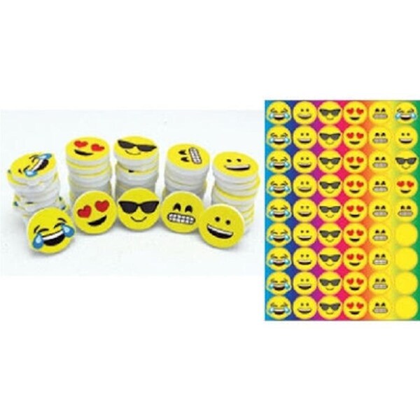 Emoji counters foam die cut