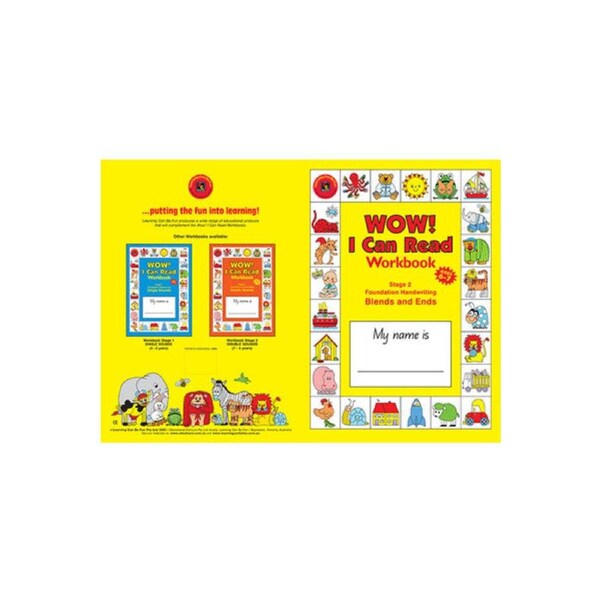 WOW! I Can Read Workbook Stage 2