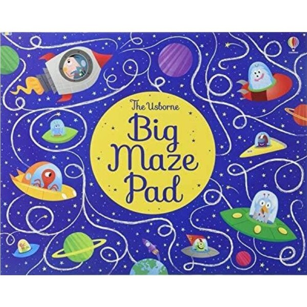 The Usborne Big Maze Pad