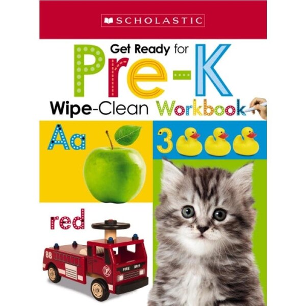 Wipe-Clean Workbook Get Ready For Preschool