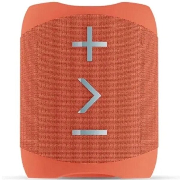 BlueAnt X3D Bluetooth Speaker Portable 20 Watt Coral Chic Orange