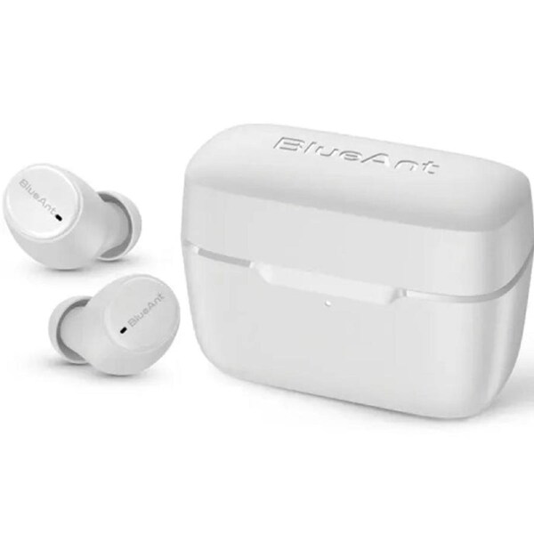 BlueAnt Pump Air Lite 2 True Wireless Earbuds Earphones White Headphones