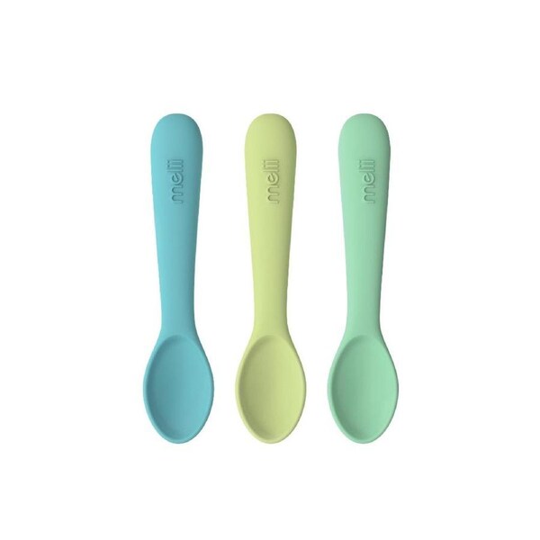 Melii Set of 3 Silicone Spoons - Surprise Style Selection