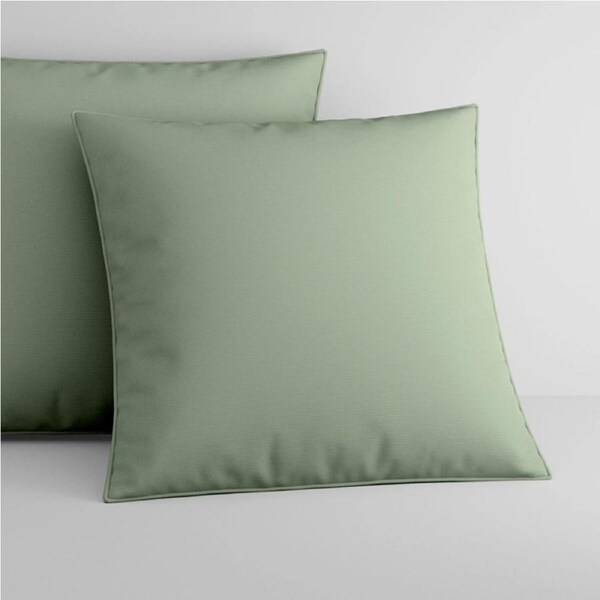 Sheridan Marlo Soft Cotton European Pillowcase Sage