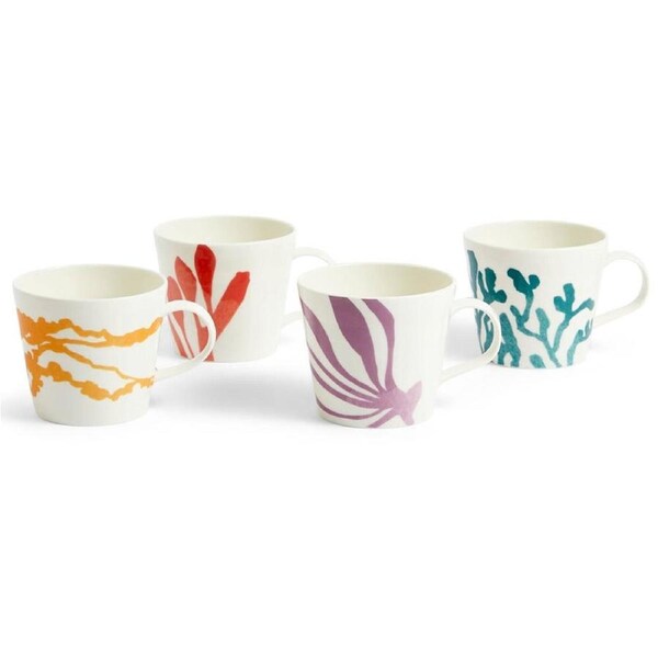 Royal Doulton 1815 Bright Mug 4 Piece Set 400ml - Mixed Pattern