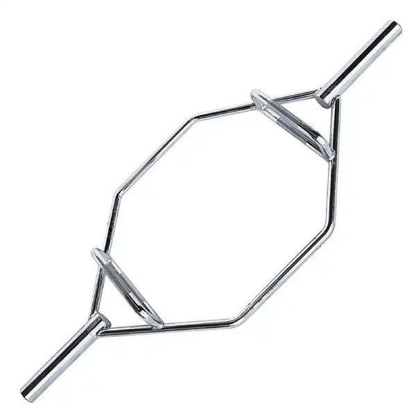 Hex Barbell Weightlifting Deadlift Bar