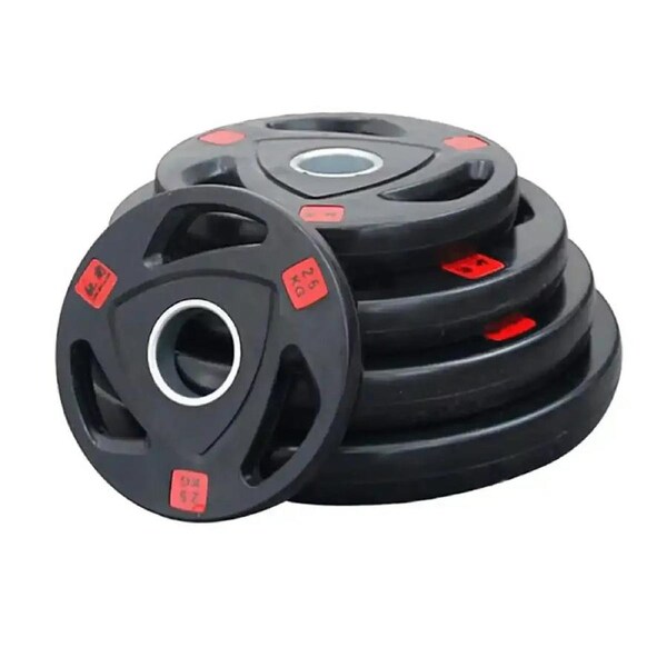 2.5/5/10/15/20kg*2 (105kg) Tri-Grip Olympic Weight Plate Set