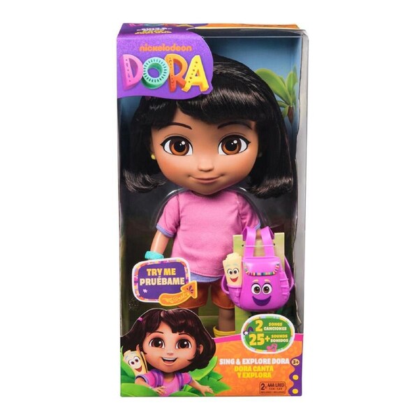Spin Master Dora the Explorer Sing & Explore Musical Doll Toy 12 In Kids 3y+