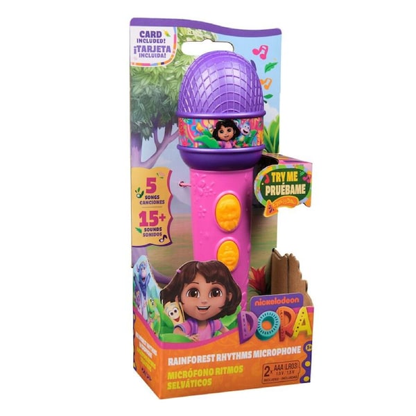 Spin Master Dora the Explorer Microphone Pretend Play Musical Toy Kids 3y+