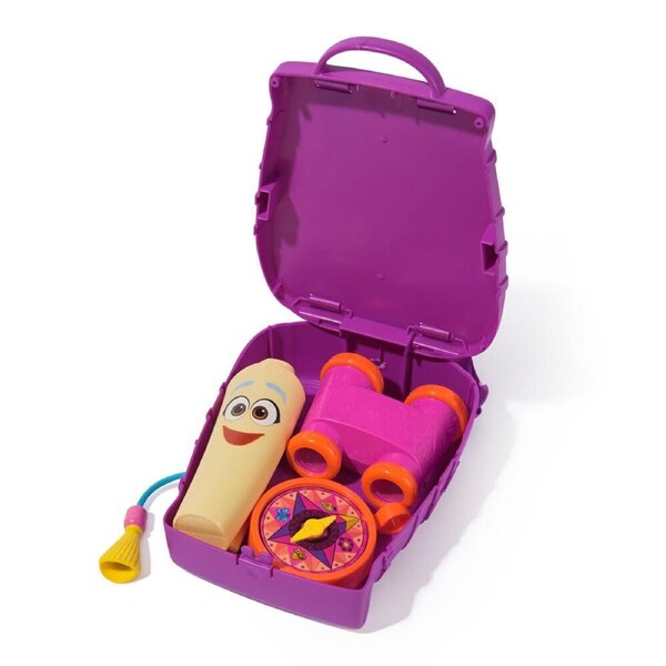 Spin Master Dora the Explorer Backpack w/ Map 8 In Kids/Children Purple 3y+