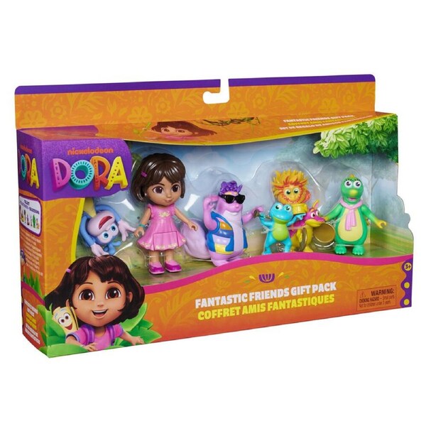5pc Spin Master Dora the Explorer Figure Gift Pack Action Figure Toy 3y+