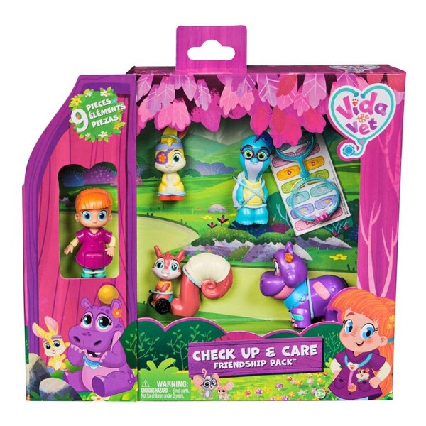 Spin Master Vida the Vet Check-Up & Care Friendship Gift Pack Toy Figures 3y+