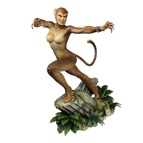 Collectable DC Comics Cheetah Super Powers Maquette Figure Toy