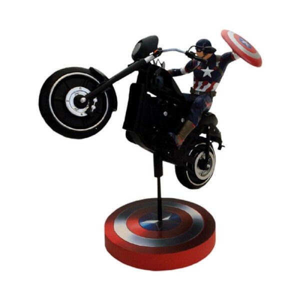 Avengers 2: Age of Ultron Captain America Rides Statue