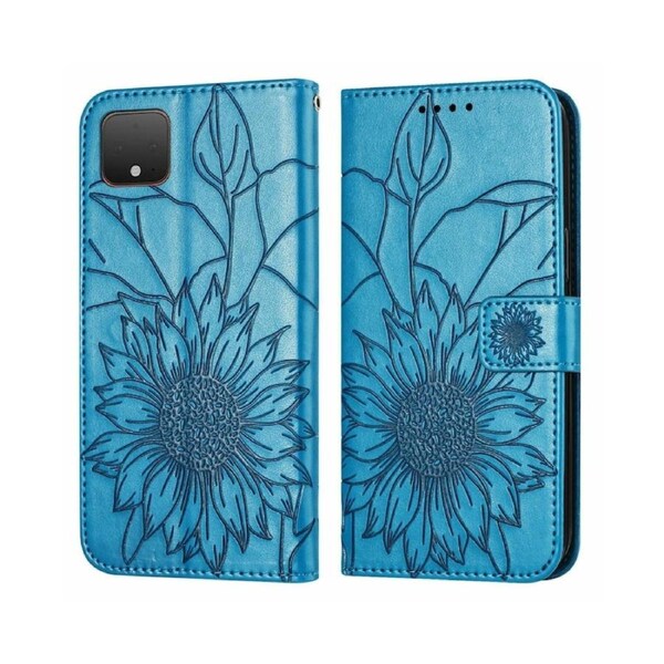 Shock-absorb Protection Case for Google Pixel 4 - Blue