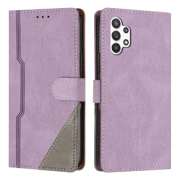 Clasp Case with Flip Wallet Stand Function Cover for Samsung A13 4G /A13 Lite 4G - Purple