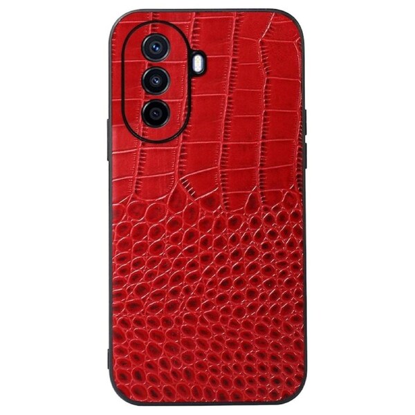 For Huawei Enjoy 50/nova Y70 4G/nova Y70 Plus 4G Crocodile Genuine Cowhide Coating Case TProtection