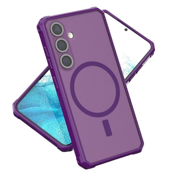 Samsung Galaxy S24 Ultra Case,Magnetic Case,Military Grade Drop Protection,Shockproof Slim Case-Purple