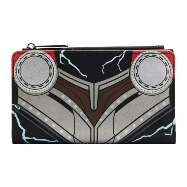 Thor 4: Love and Thunder Thor Costume Glow Flap Zip Purse/Wallet