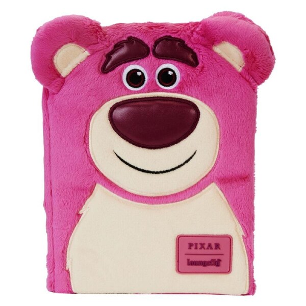 Toy Story Lotso Plush Journal w/ Zippered Pocket 6x8in