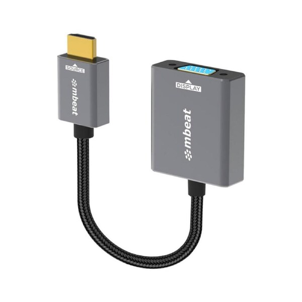 mbeat Tough Link HDMI to VGA Adapter [MB-XAD-HDVGA]