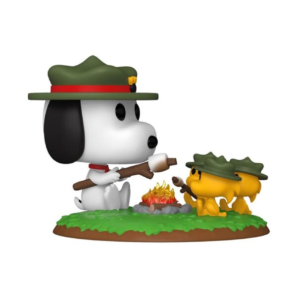 Peanuts Snoopy & Beagle Scouts Deluxe Pop! Action Statue/Figure Toy
