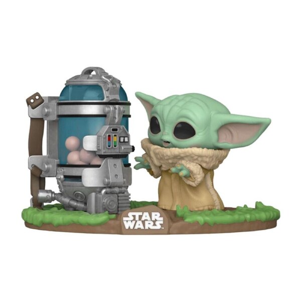 Star Wars Child w/ Egg Canister Deluxe Vinyl Pop! Action Figure Toy