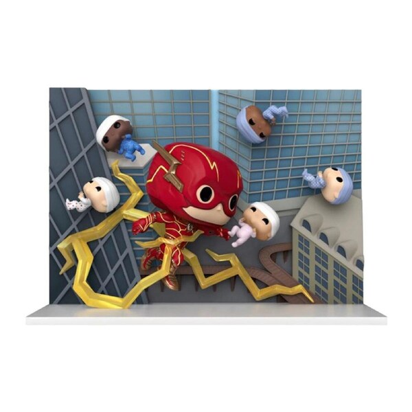 The Flash 2023 The Flash Vinyl Pop! Moment Collectible Figure Toy