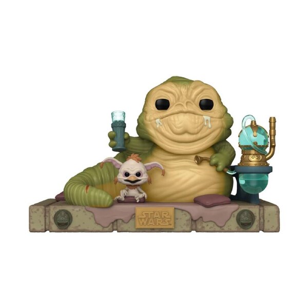 Star Wars Jabba & Salacious ROTJ Pop! Movie Moment Action Figure Toy