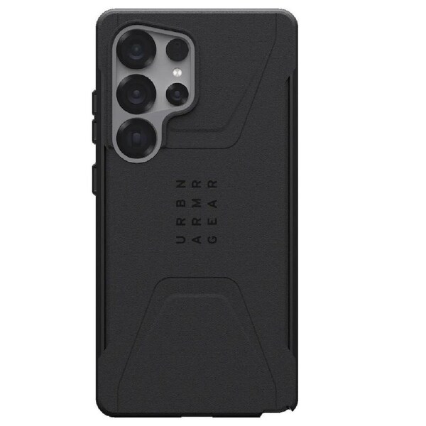 UAG Civilian Magnetic Samsung Galaxy S25 Ultra (6.8') 5G Rugged Case - Black (214473114040), 20ft. Drop Protection (6M), 10 Years Warranty
