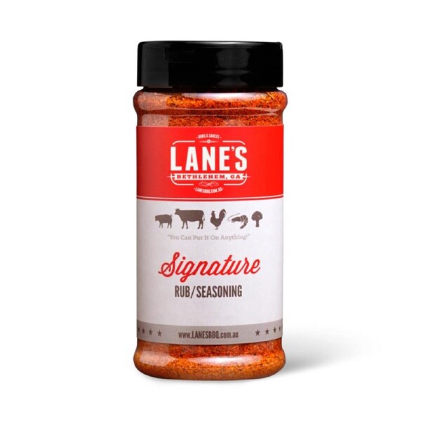Lane's Signature Pit Master Size BBQ Rub Seasoning 345gm