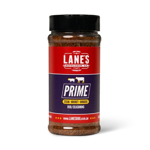 Lane's Prime Pit Master Size BBQ Rub Seasoning 323gm